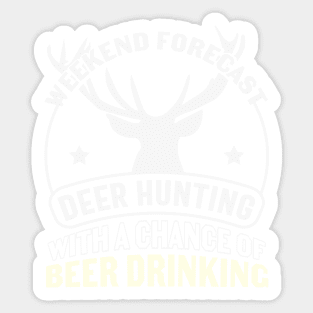 Live Free And Hunt Hard - Big Racks Matter - Funny Deer Buck Hunting Sticker